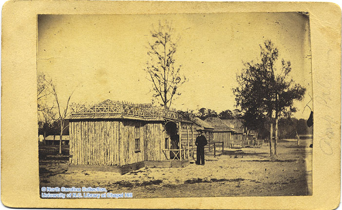 Picket post at Camp Palmer