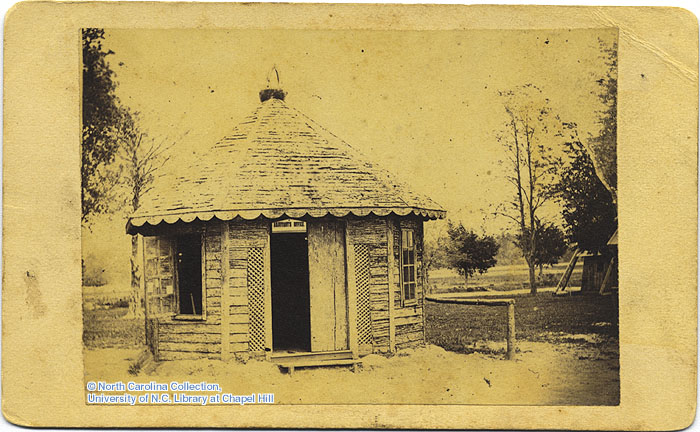 Adjutant's office at Camp Palmer